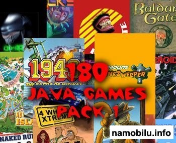 180 JAVA игр на мобильный телефон (Сборник #1)